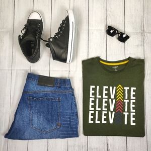 EUC Men's Old Navy Tshirt Active Go Dry Green XL